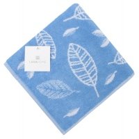 Полотенце кухонное 50 х 50 см Lasa Home Leaf синий 