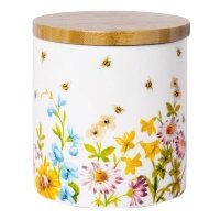 Ёмкость для хранения с крышкой 11 х 11 см Katie Alice English Garden белый 