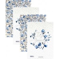 Набор из 4 папок-уголков пластиковых Frozen Beauty, A4, ассорти 