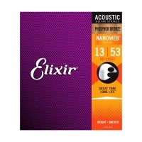 Струны Elixir 16182 NanoWeb HD Light 13-53