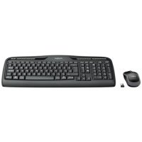 Клавиатура + мышь беспроводные Logitech Wireless Combo MK330 Black