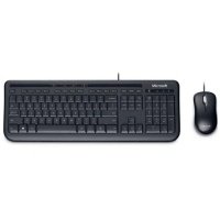 Клавиатура + мышь Microsoft Wired Desktop 600 Black