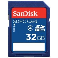 Карта памяти SDHC Sandisk SDHC Card Class 4 32GB