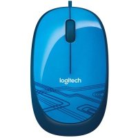 Мышь проводная Logitech M105 Blue