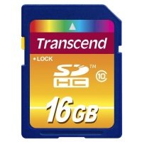 Карта памяти SDHC Transcend TS16GSDHC10 16GB