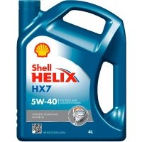 Моторное масло Shell Helix HX7 5W40 (4л)