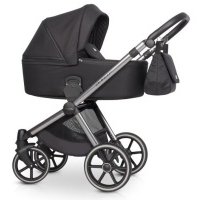 Детская универсальная коляска Riko Qubus 2 в 1 (03/carbon)