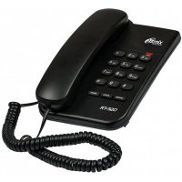 Проводной телефон Ritmix RT-320 (черный)