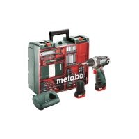 Профессиональная дрель-шуруповерт Metabo PowerMaxx BS Basic Set (600080880)