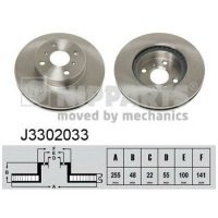 Тормозной диск Nipparts J3302033