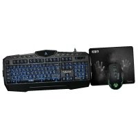 Клавиатура+мышь Qumo Aftershock K52/M68