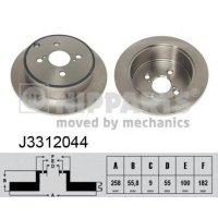 Тормозной диск Nipparts J3312044
