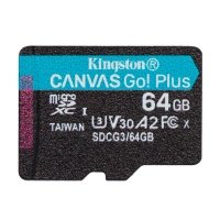 Карта памяти Kingston Canvas Go Plus microSDXC 64GB (SDCG3/64GBSP)