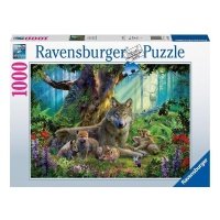 Пазл Ravensburger Волки в лесу / 15987