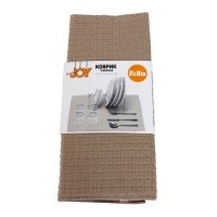 Коврик для сушки посуды тканевый 51 х 38 см Joy Home бежевый 