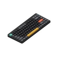 Клавиатура беспроводная механическая Nuphy AIR75 V2, low profile gateron 2.0, Red Switch, Bluetooth, RGB подсветка, 4000мАч, Черный AIR75v2-BB-1