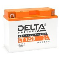 DELTA CT 1220 250А Обратная полярность 20 Ач (205x92x164)