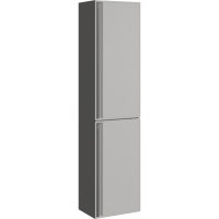 Пенал Aqwella Pure 35 см PUR0535ST подвесной, серый туман