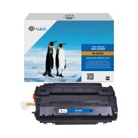 Cartridge G&G 55A для HP LJ M525/P3015/M525/M521; Canon LBP-6750dn/6780X/MF515DW (аналог CE255A) 