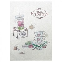 Полотенце кухонное 50 х 70 см Беларускi Лён Чаепитие 