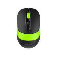 Мышь беспроводная A4Tech Fstyler FG10CS Air, 2000dpi, Wireless/USB, Черный/Зеленый FG10CS AIR SPORTS GREEN