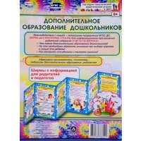 Дополнительное образование дошкольников. Ширма с информацией для родителей и педагогов 