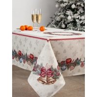 Скатерть 120 х 140 см Le Gobelin Еловые ветки 