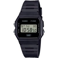 Японские наручные мужские часы Casio . Коллекция Digital F-91WB-1A