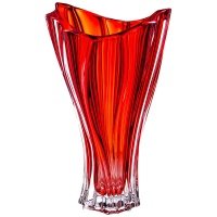Ваза Aurum-Crystal s.r.o. Plantica red 32 см 