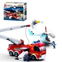 Конструктор Sluban пожарная машина (M38-B0627) 