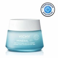 Vichy Минерал 89 Гель-сорбет для лица матирующий с увлажнением 48ч 50 мл