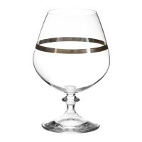 Набор рюмок для бренди Crystal Bohemia Angela 400 мл 6 шт 