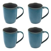 Набор кружек Top Art Studio Океанская синь 400 мл 4 шт