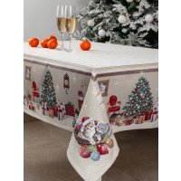 Скатерть 120 х 160 см Le Gobelin Котята у камина 