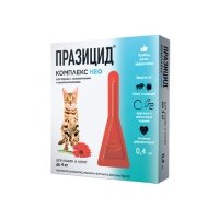 Apicenna Празицид-комплекс НЕО для котят и кошек до 4 кг (0,4 мл.) 