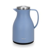 Термокувшин Fissman пластиковый корпус со стеклянной колбой синий 1 л 