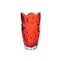 Ваза Aurum Crystal Flora Red 28 см 