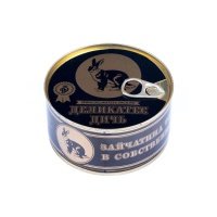 Мясо Деликатес дичь тушеное заяц 325 г 