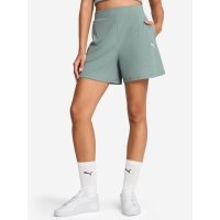 Шорты женские PUMA Ess Elevated, Зеленый 
