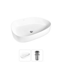 Накладная раковина для ванной комнаты Wellsee Belle Spa 3.0 в наборе 2 в 1 20212717R