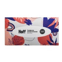 Салфетки косметические HOFF двухслойные