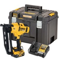 Аккумуляторный шпилькозабивной пистолет DEWALT DCN660P1T, 18 В, 48 Дж, с АКБ 5 Ач и ЗУ, в кейсе TSTAK DCN660P1NT-XJ