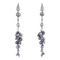 серьги Rocca Florentina OD0315/S25 фиолетовый UNI