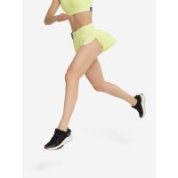Шорты женские Demix Running Tech, Зеленый 