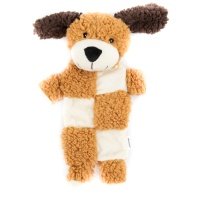 Aromadog Rescue игрушка для собак Собачка с 3 пищалками (33 см., Оранжевый)