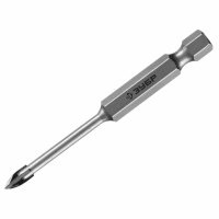 Сверло по кафелю, керамике, стеклу, Зубр "ПРОФЕССИОНАЛ" 29845-06_z01 с четырьмя режущими лезвиями, шестигранный хвостовик, 6мм ПРОФЕССИОНАЛ 29845-06_z01