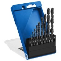 Набор сверл по металлу Зубр (10шт 1.5-10 мм, класс В) ПРОФ-В, 29621-H10