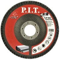 Круг лепестковый шлифовальный P.I.T. , 125x22,2 мм, A120 APLS01-12512