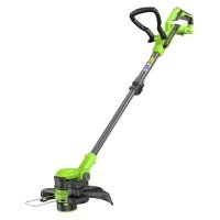 Триммер Greenworks , 24В, 2 в 1, аккумуляторный, 30 см, без АКБ и ЗУ G24LT301 2113207