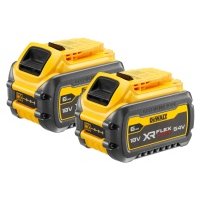 Аккумулятор DEWALT FLEXVOLT DCB546, Li-Ion, 18/54 В, 6/2 Ач, 2 шт. (DCB546T2-XJ) DCB546T2-XJ